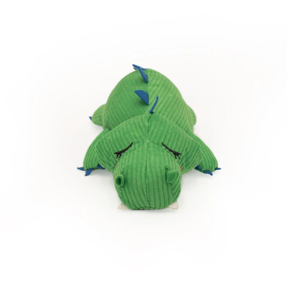 ZippyPaws Snooziez with Shhhqueaker Dog Toy - Alligator