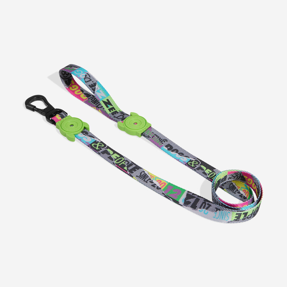 Zee.Dog Lords of Zee.Town Classic Dog Lead - Manifesto
