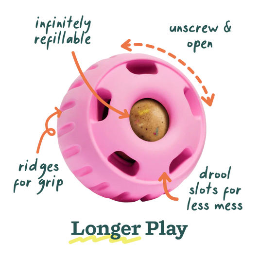 Woof Pink Birthday Pupsicle Toy
