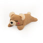 ZippyPaws Snooziez with Shhhqueaker Dog Toy - Bear