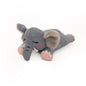 ZippyPaws Snooziez with Shhhqueaker Dog Toy - Elephant