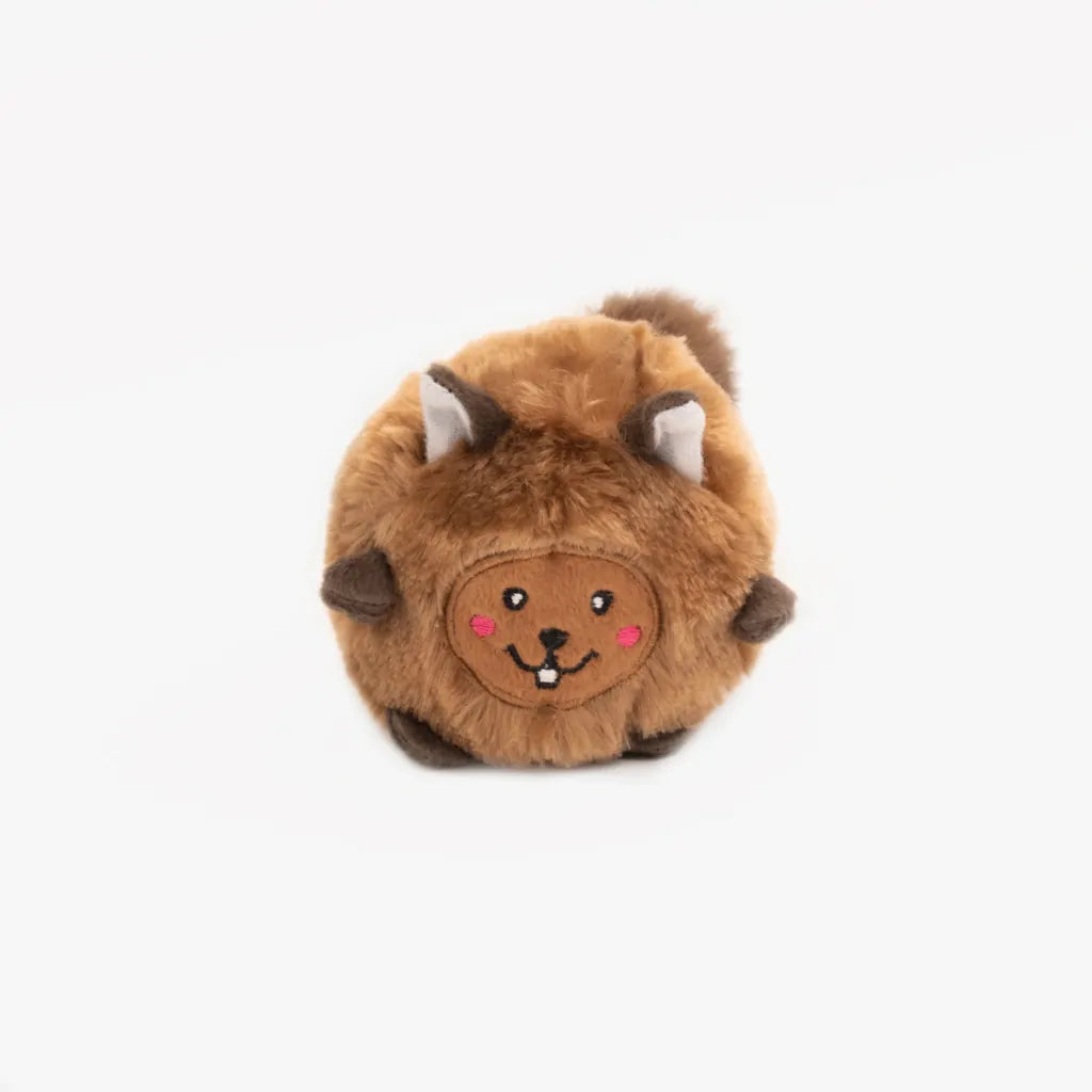 ZippyPaws Bushy Throw Squirrel Dog Toy