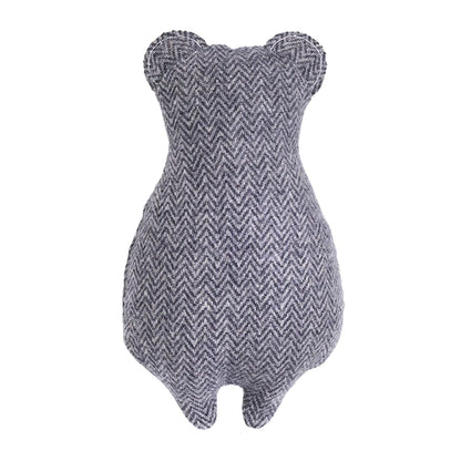 ZippyPaws Cotton & Suede Eco Dog Toy - Bear