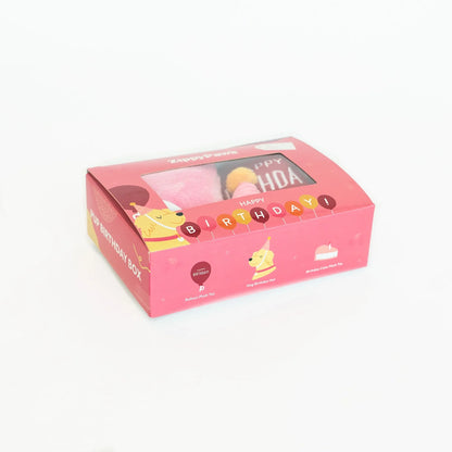 ZippyPaws New Puppy Dog Toy Birthday Box Gift Set