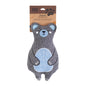 ZippyPaws Cotton & Suede Eco Dog Toy - Bear