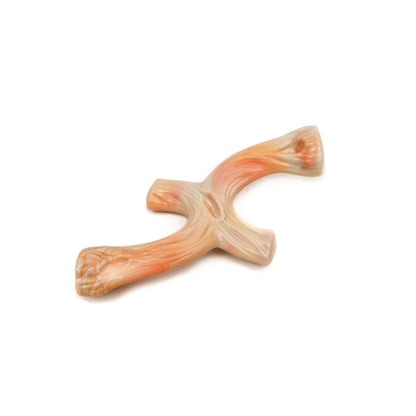 Dog chew toy on a white background