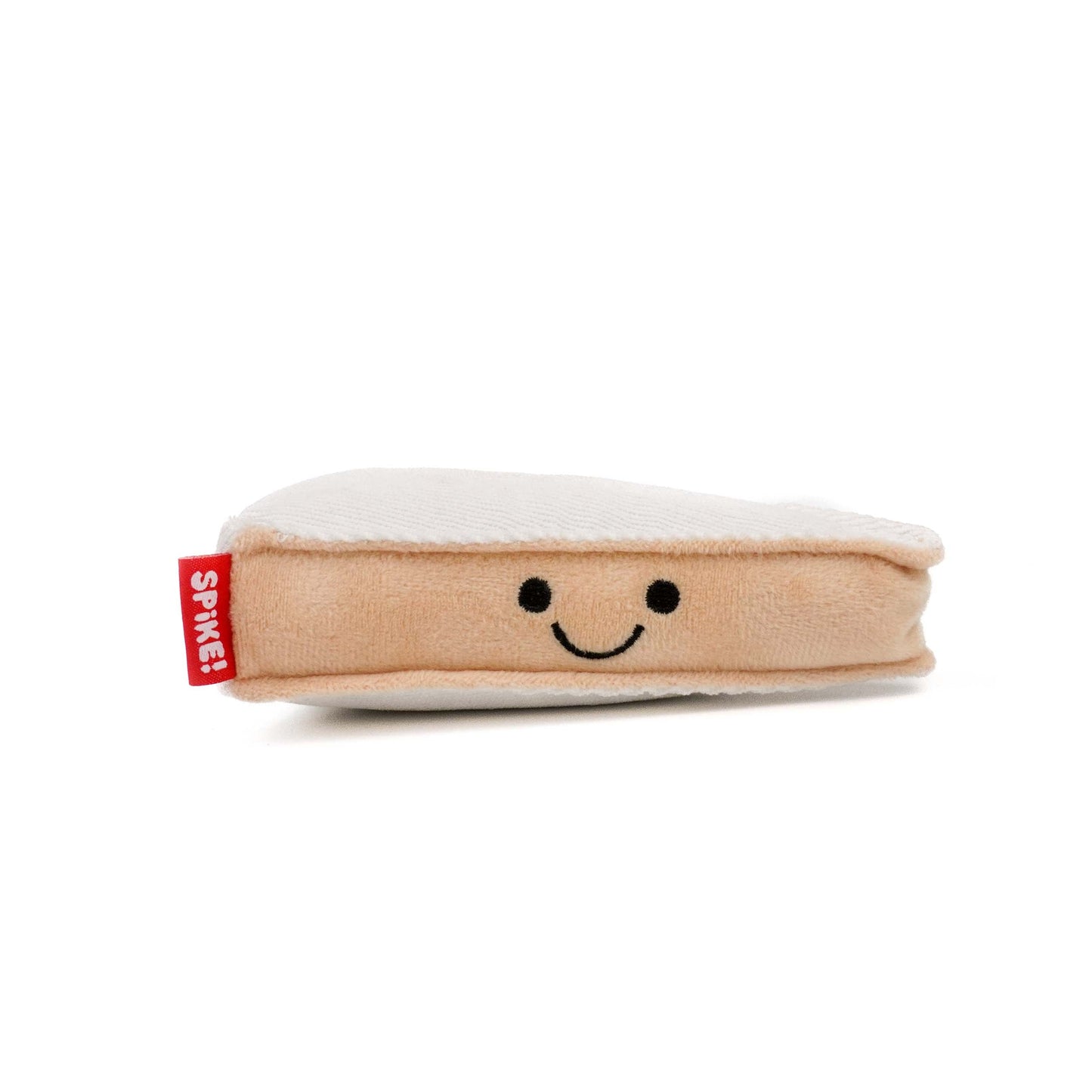 Spike Kawaii Plush Brie Cheese Dog Toy