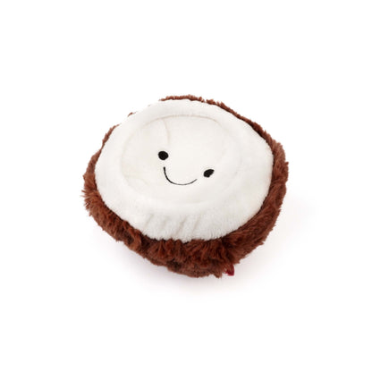 Spike Kawaii Plush Coconut Dog Toy