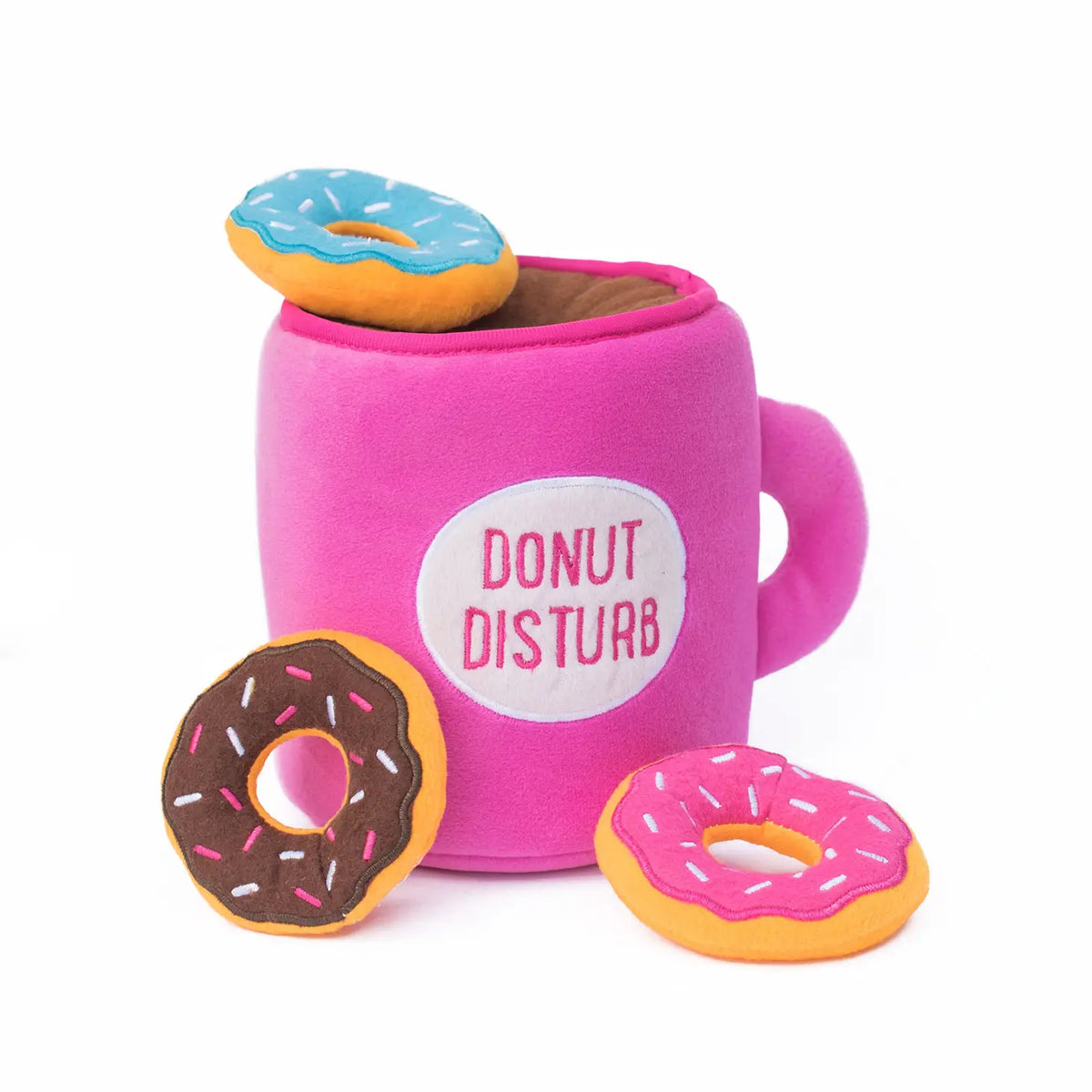ZippyPaws Burrow Dog Toy - Coffee & Donutz