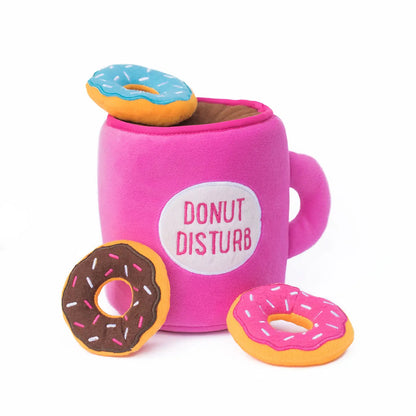 ZippyPaws Burrow Dog Toy - Coffee & Donutz