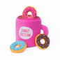 ZippyPaws Burrow Dog Toy - Coffee & Donutz