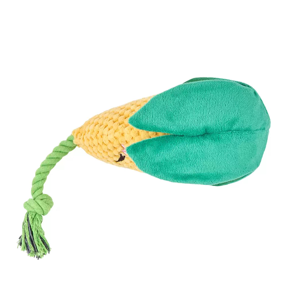 ZippyPaws Crinkle Crops Dog Toy- Corn