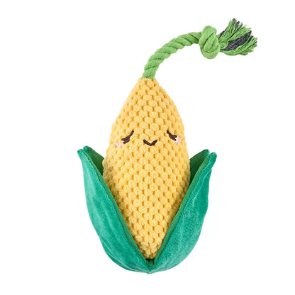ZippyPaws Crinkle Crops Dog Toy- Corn
