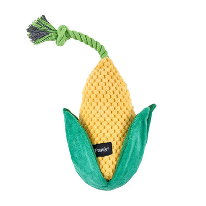 ZippyPaws Crinkle Crops Dog Toy- Corn