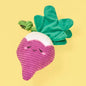 ZippyPaws Crinkle Crops Dog Toy- Radish
