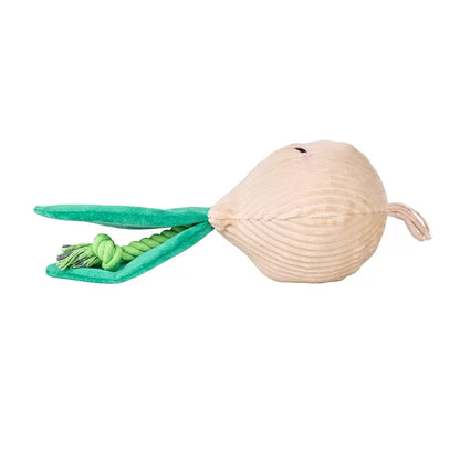 ZippyPaws Crinkle Crops Dog Toy- Onion