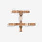 Zee.Dog Naturals H-Harness for Dogs - Dune