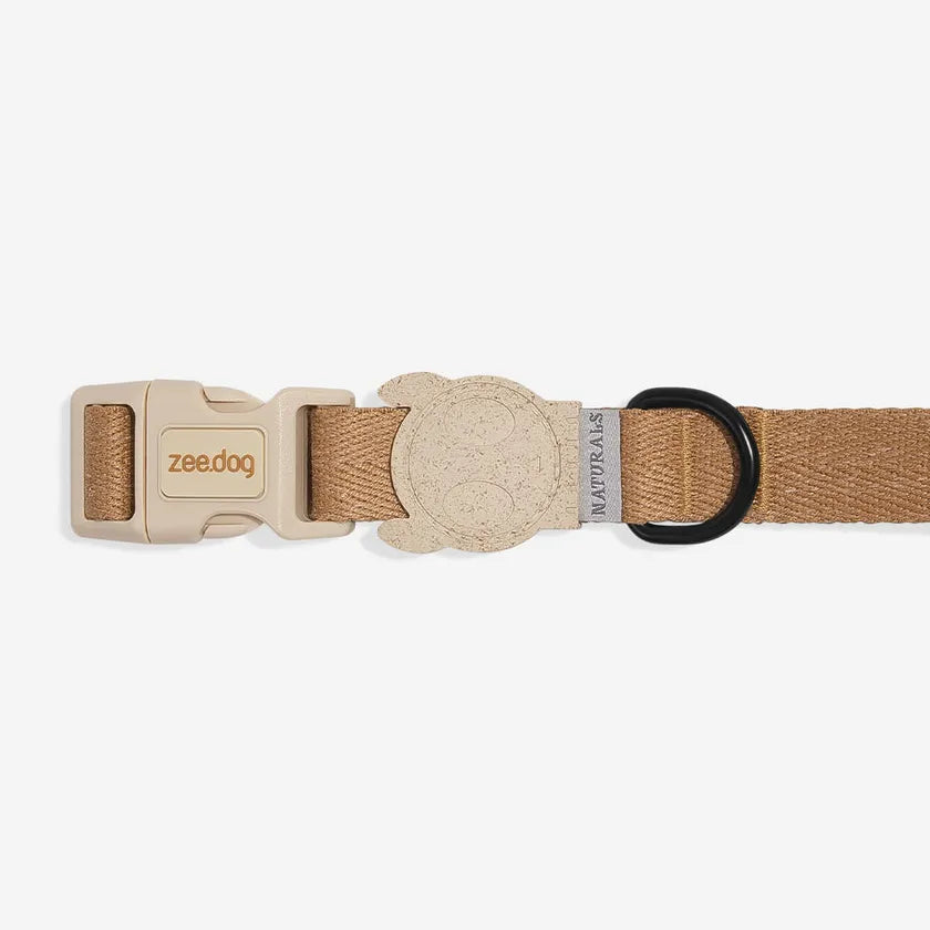 Zee.Dog Naturals Dog Collar - Dune