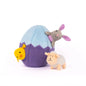 ZippyPaws Burrow Dog Toy - Easter Egg & Friends