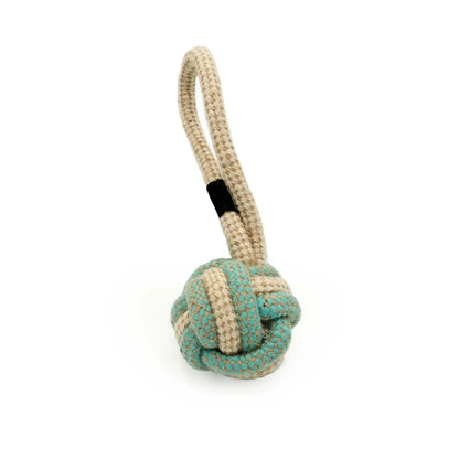 ZippyPaws Cotton & Jute Eco Rope Tug Dog Toy