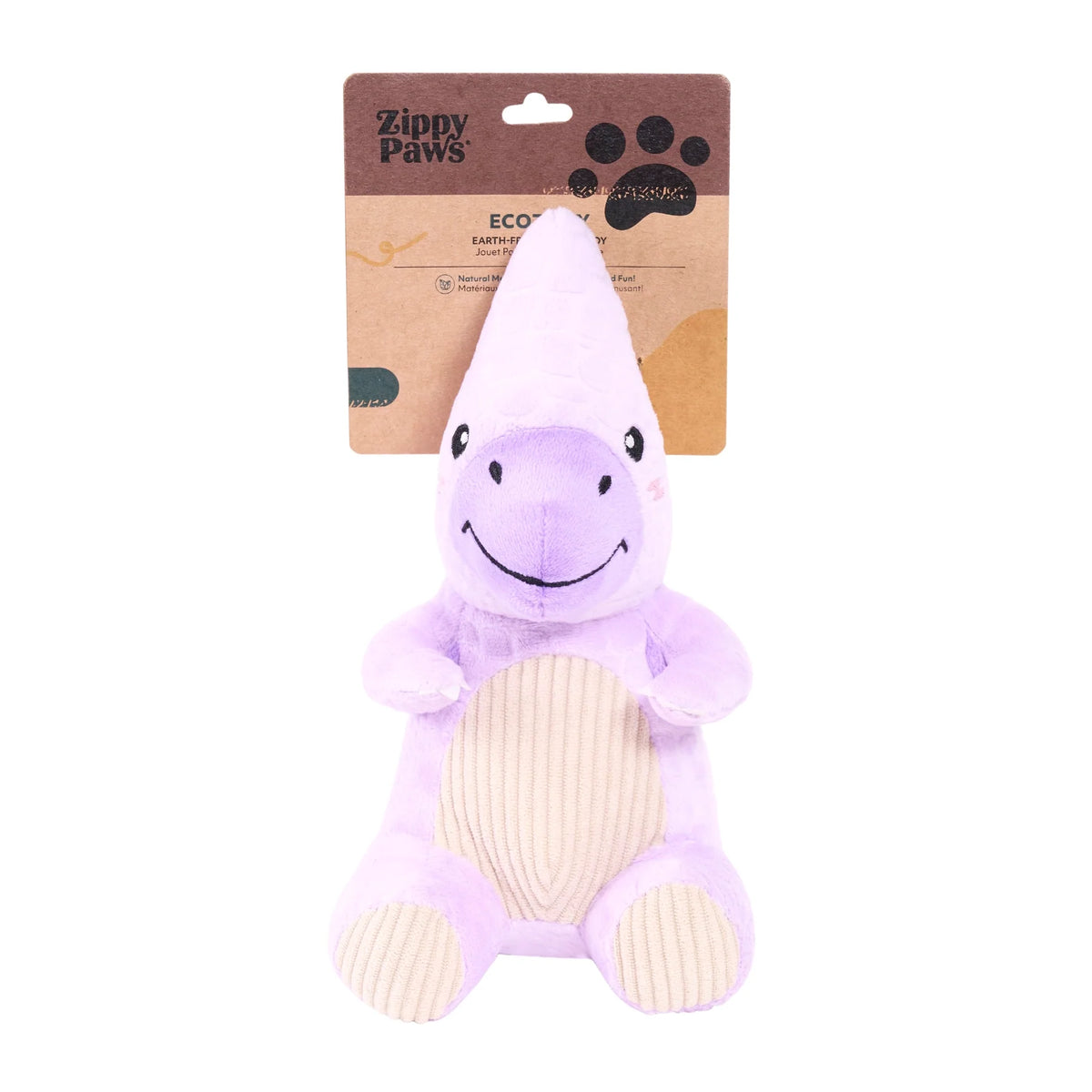 ZippyPaws Ecozippy Dinoz Dog Toys - Pterodactyl
