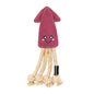 ZippyPaws Suede & Rope Eco Dog Toy - Squid