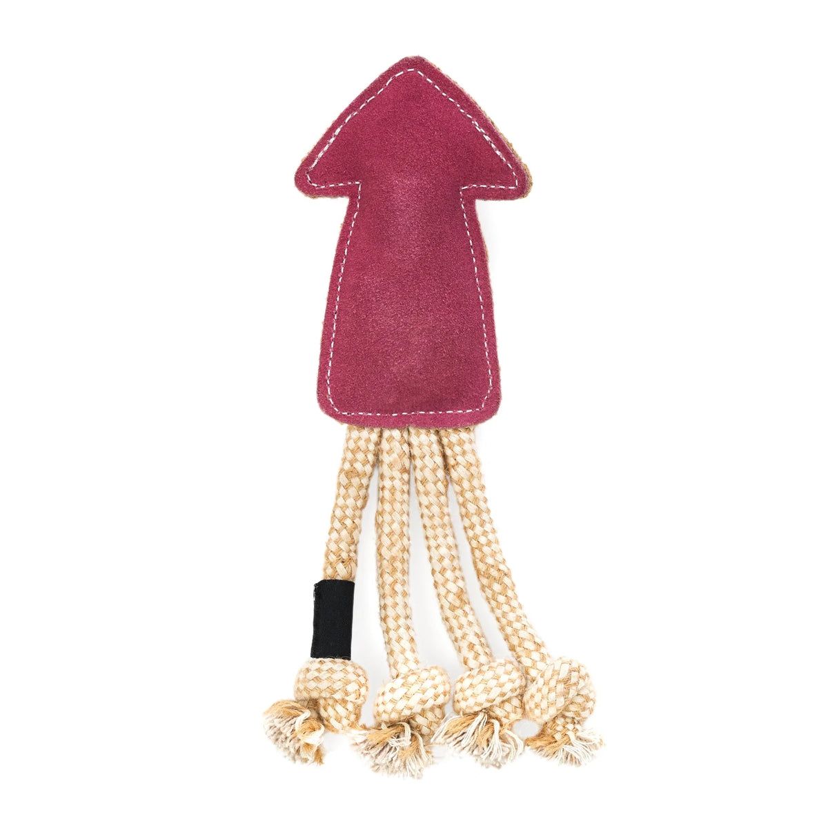ZippyPaws Suede & Rope Eco Dog Toy - Squid