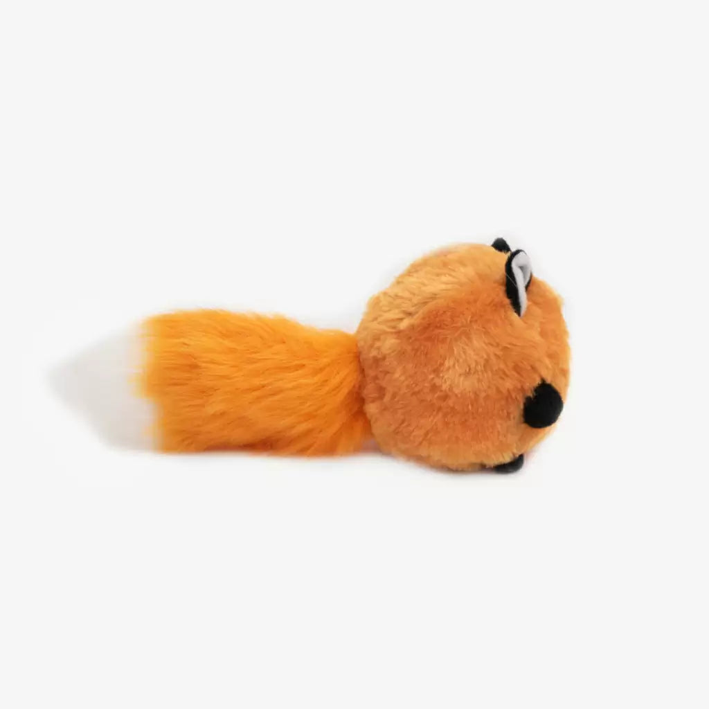 ZippyPaws Bushy Throw Fox Dog Toy
