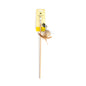 Fuzz Rustic Ball Wand Cat Toy