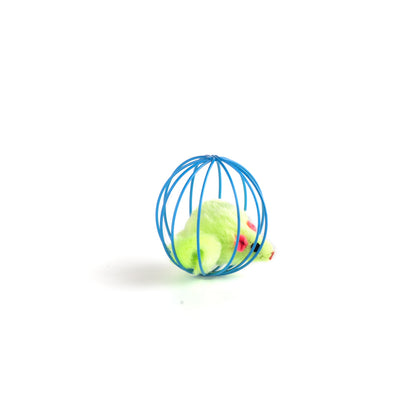 Fuzz Hamster Ball Cat Toy