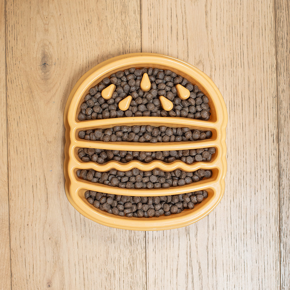ZippyPaws Slow Feeder Dog Bowl - Burger