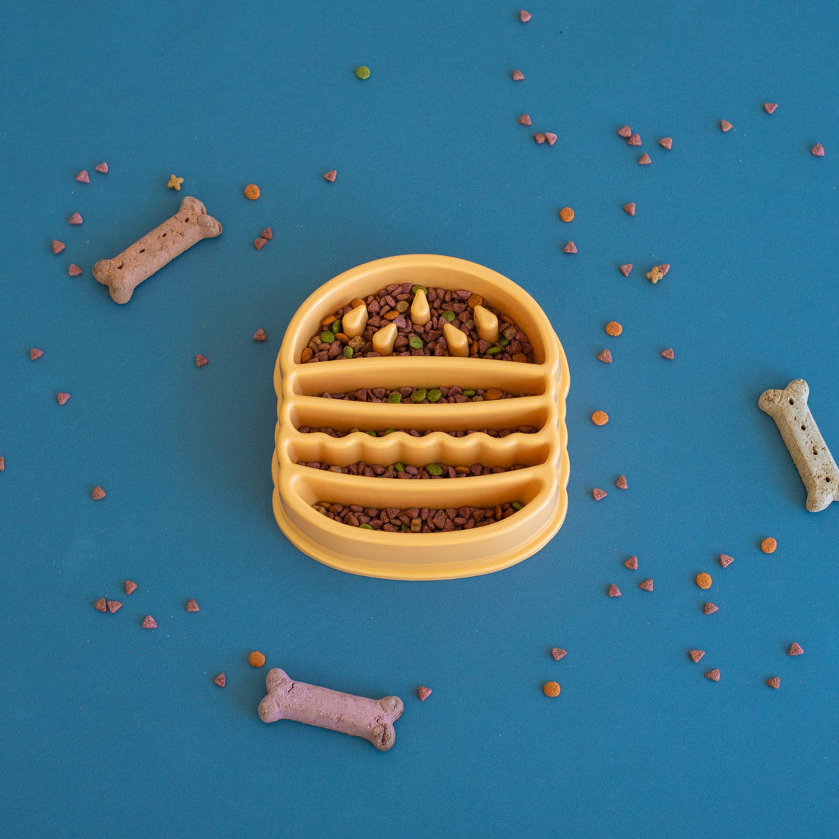 ZippyPaws Slow Feeder Dog Bowl - Burger