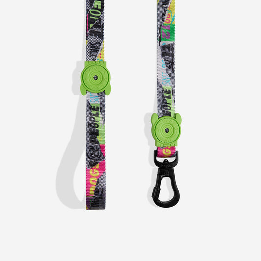 Zee.Dog Lords of Zee.Town Classic Dog Lead - Manifesto