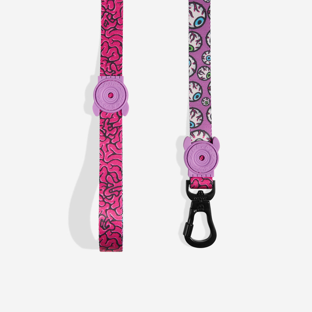 Zee.Dog Lords of Zee.Town Classic Dog Lead - Brain
