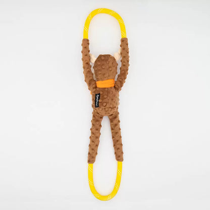 ZippyPaws Ropetugz Dog Tug Toy - Moose