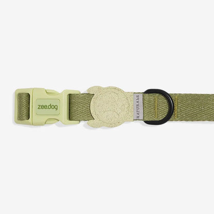 Zee.Dog Naturals Dog Collar - Moss