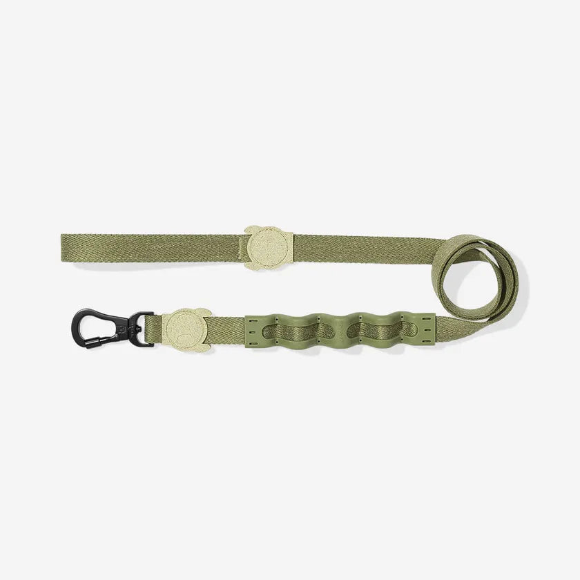 Zee.Dog Naturals Ruff Lead - Moss