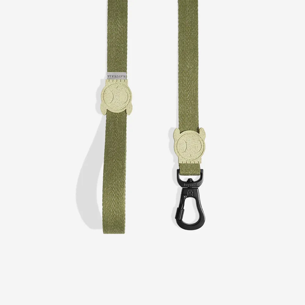 Zee.Dog Naturals Dog Lead - Moss