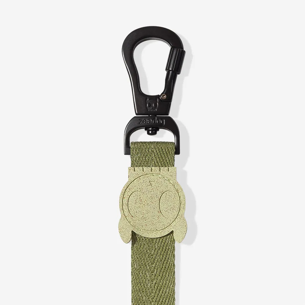 Zee.Dog Naturals Dog Lead - Moss