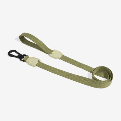 Zee.Dog Naturals Dog Lead - Moss