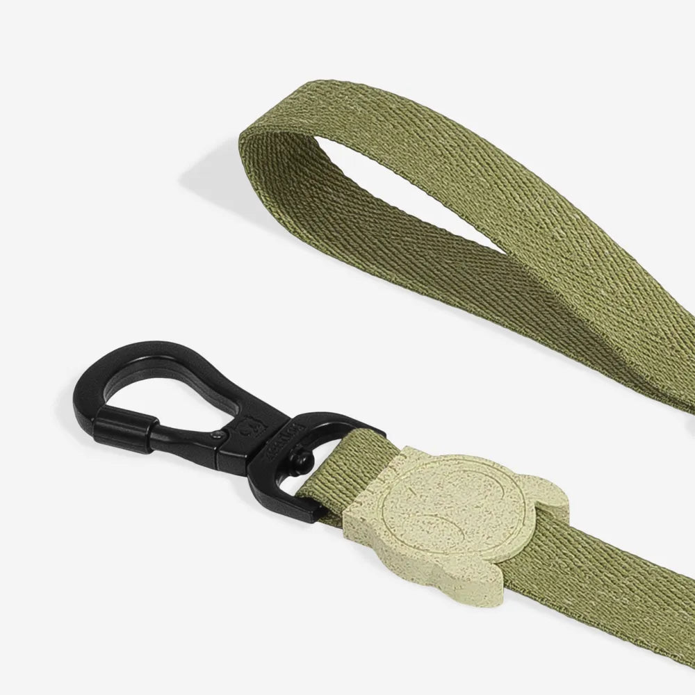 Zee.Dog Naturals Dog Lead - Moss