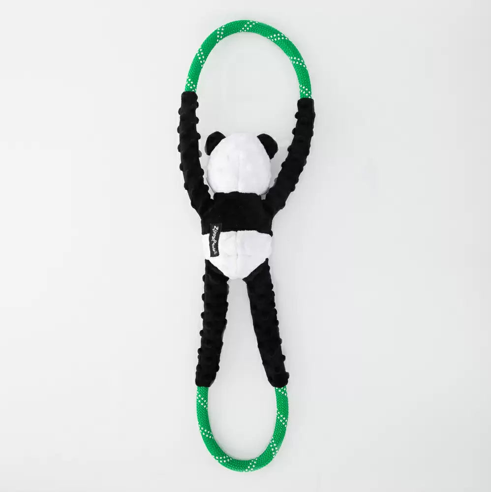 ZippyPaws Ropetugz Dog Tug Toy - Panda