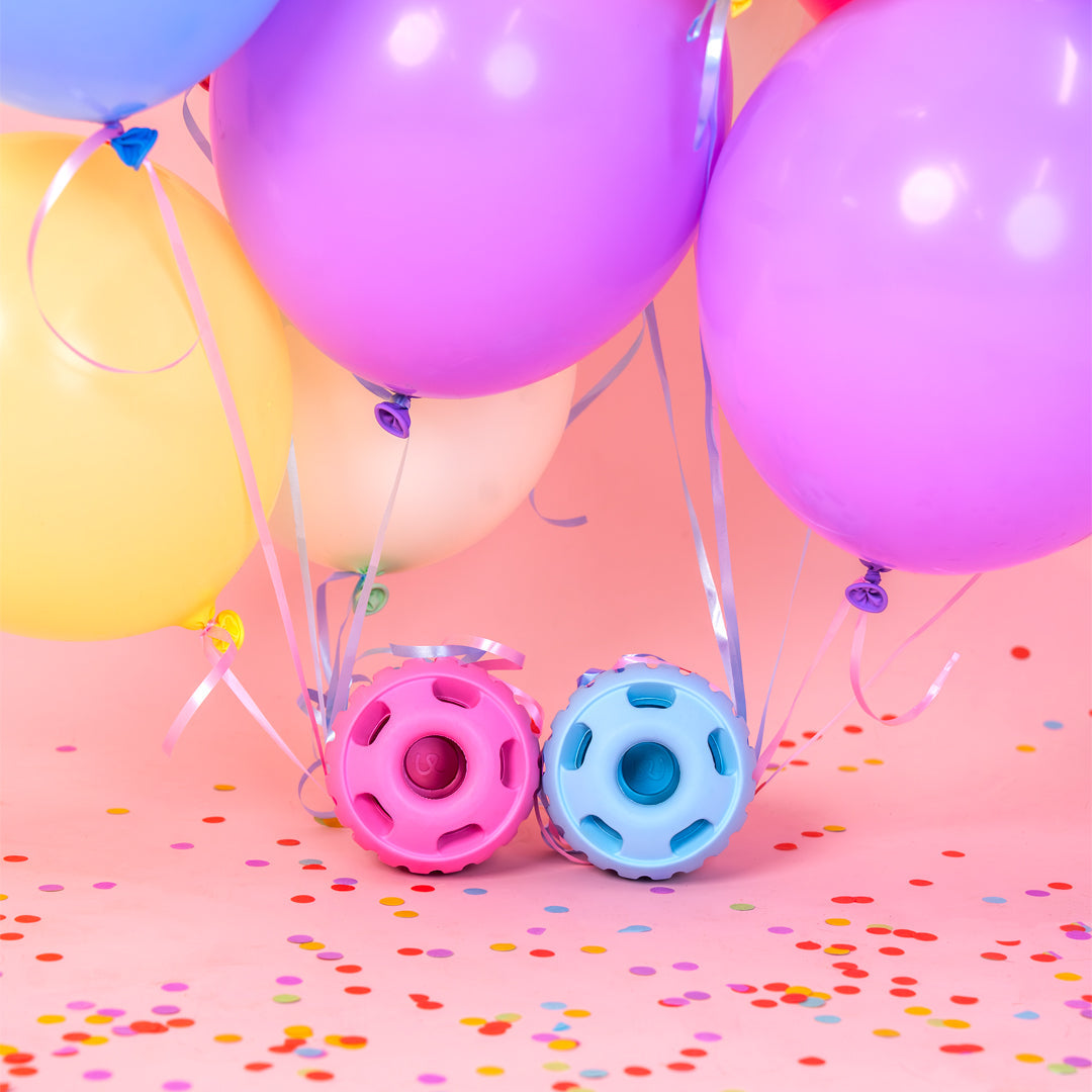 Woof Blue Birthday Pupsicle Toy