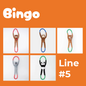 Zippypaws Bingo Line #5