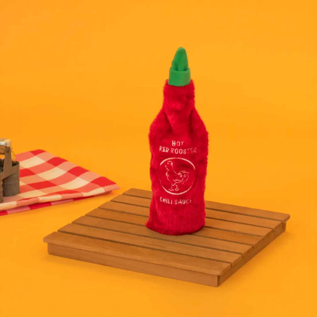 ZippyPaws Crusherz - Red Rooster Hot Sauce