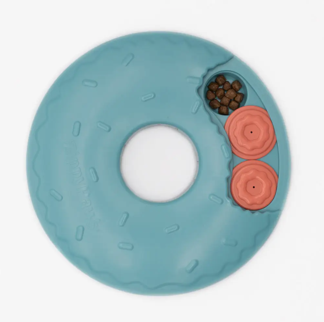 ZippyPaws SmartyPaws Puzzler Slow Feeder Dog Bowl - Donut Slider
