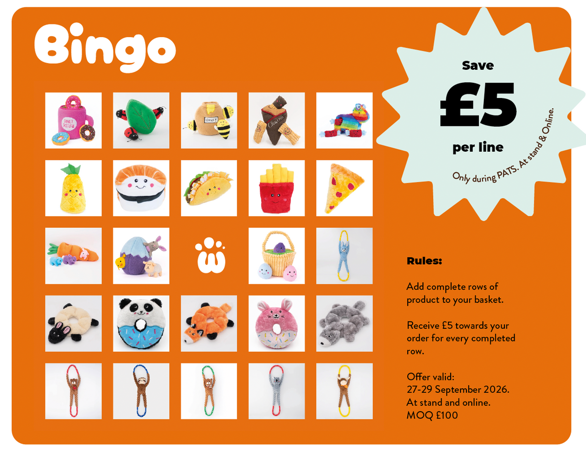 Zippypaws Bingo Line #2