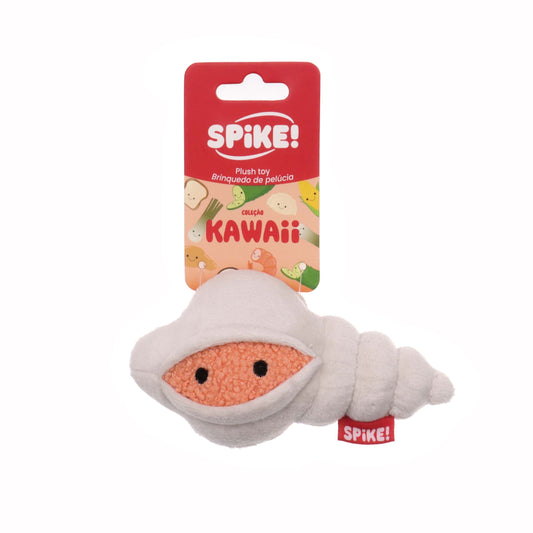 Spike Kawaii Plush Shell Dog Toy