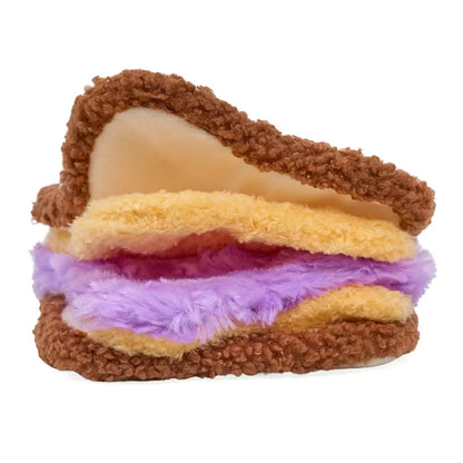 ZippyPaws Snufflerz Stacks Snuffle Dog Toy - PB&J Sandwich