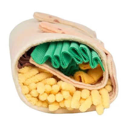 ZippyPaws Snufflerz Roll Interactive Dog Toy - Burrito